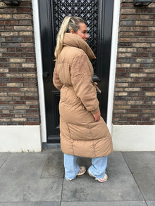 Winter Jacket Teddy - Taupe