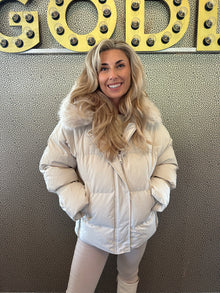 Winter Jacket Suze - Beige