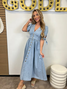 Maxi Dress Channa - Denim