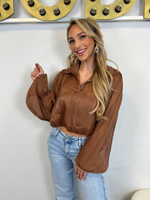 Blouse Soy - Coffee