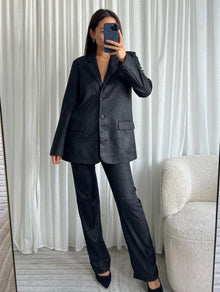 Blazer Glitter Evelien - Black