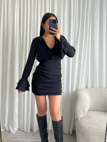 Ruffle Mini Dress