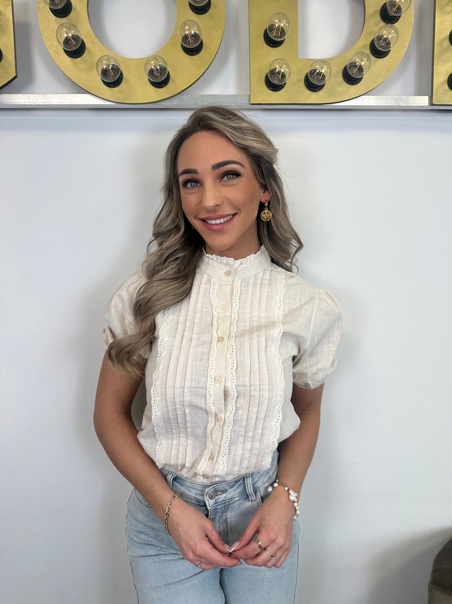 Blouse Clara - Beige