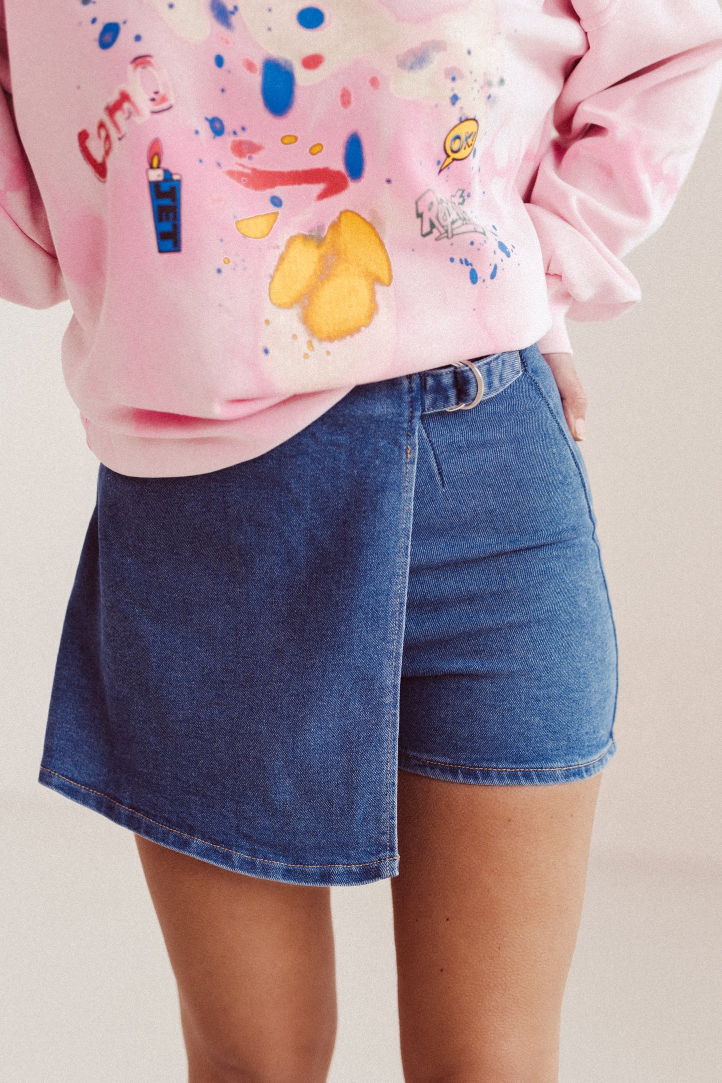 Denim Skort Julie