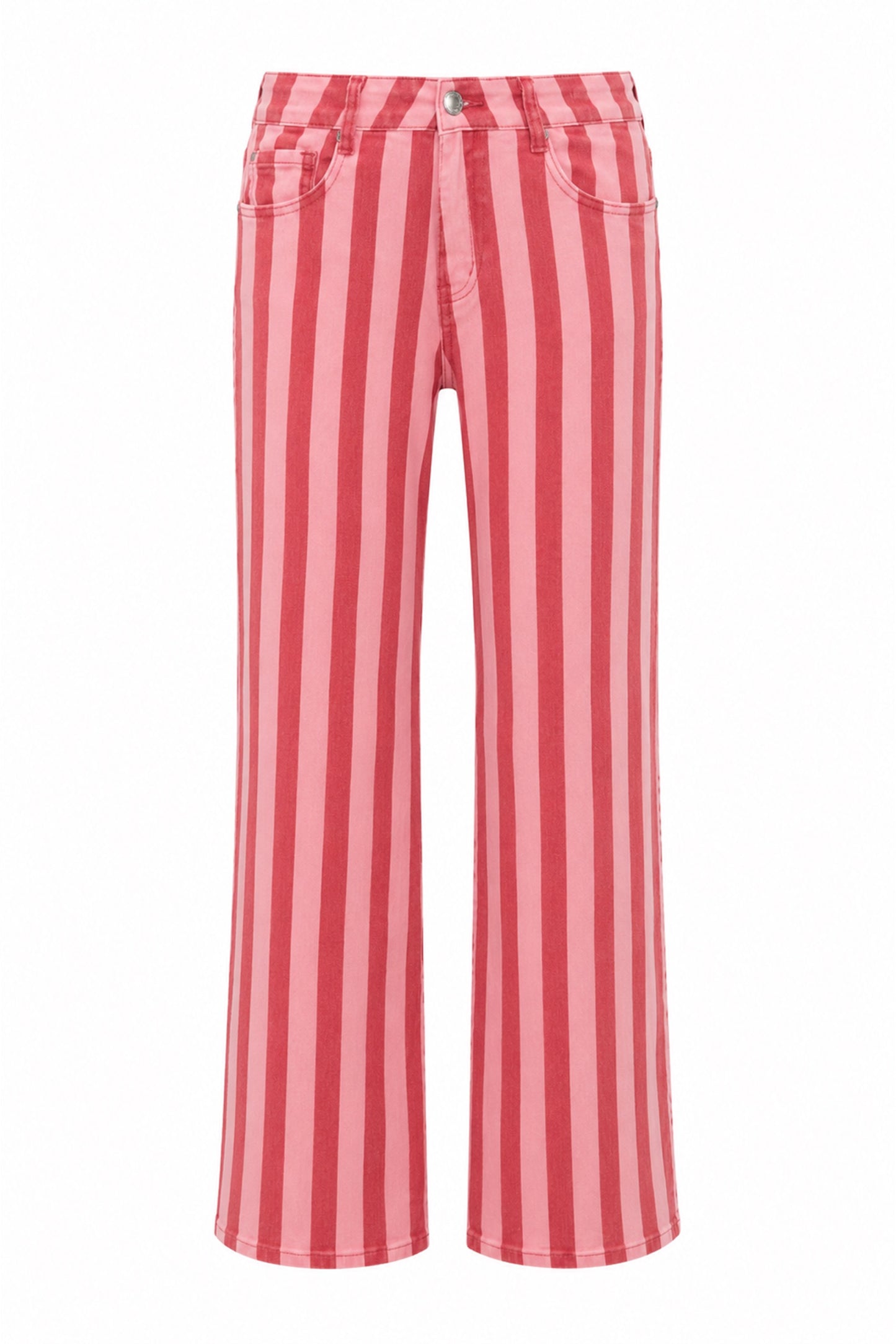 Wide Leg Jeans - Pink Lemonade