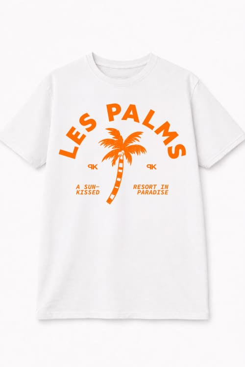 T-shirt Les Palms Orange