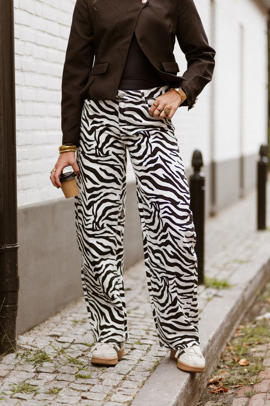Balloon Jeans Zebra