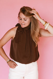 Halter Top Noa - Choco
