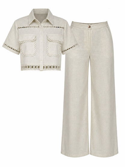 Linnen Luxe Set - Sand
