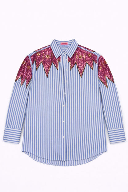 Blouse Sparkle Flame