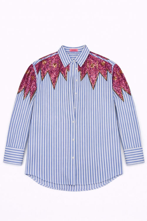 Blouse Sparkle Flame