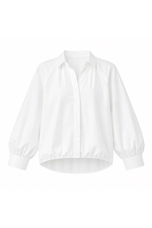Monaco Blouse - White