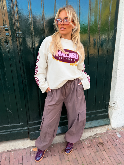 Longsleeve Malibu - White