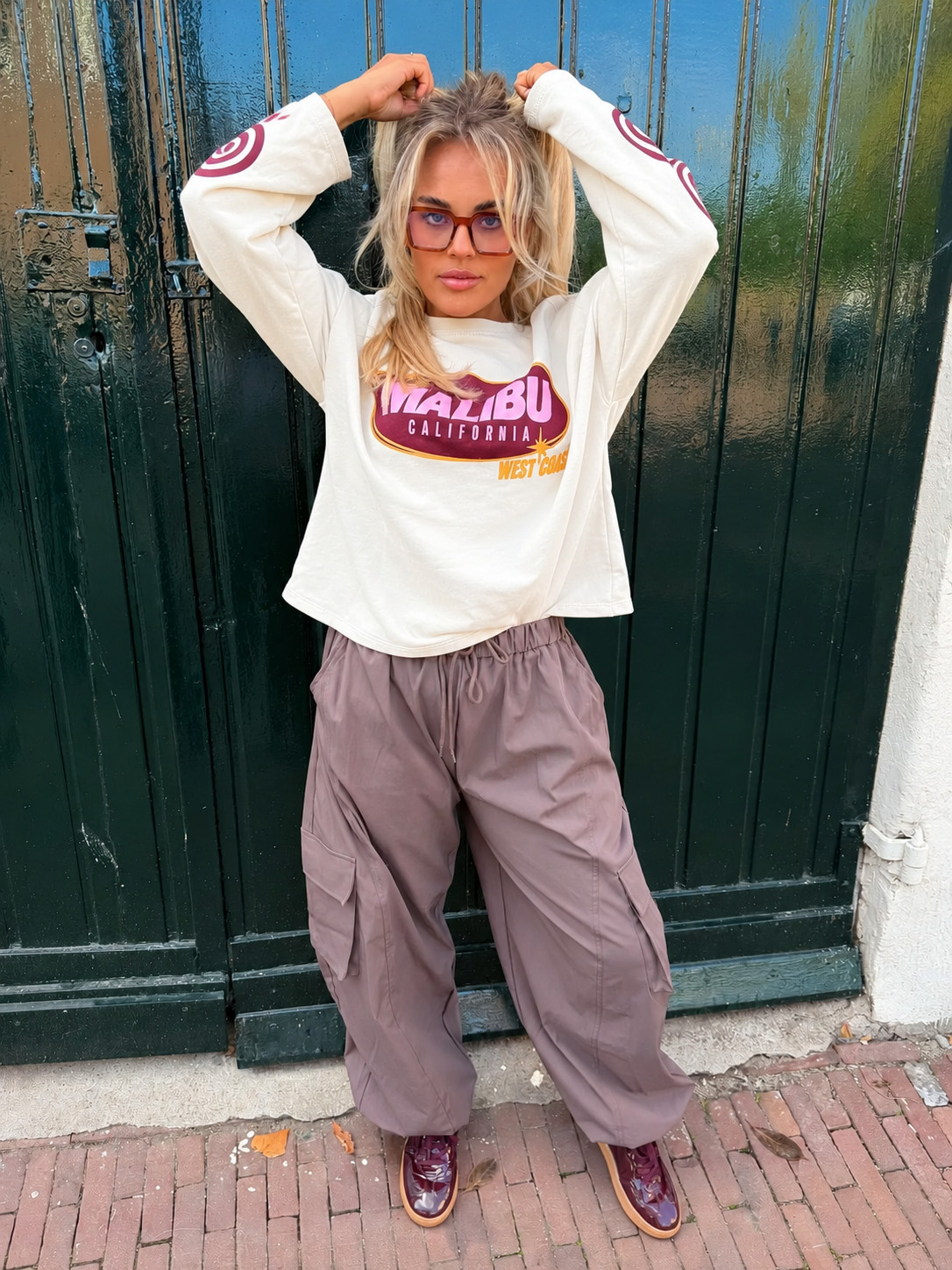 Longsleeve Malibu - White