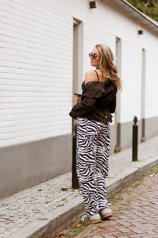 Balloon Jeans Zebra