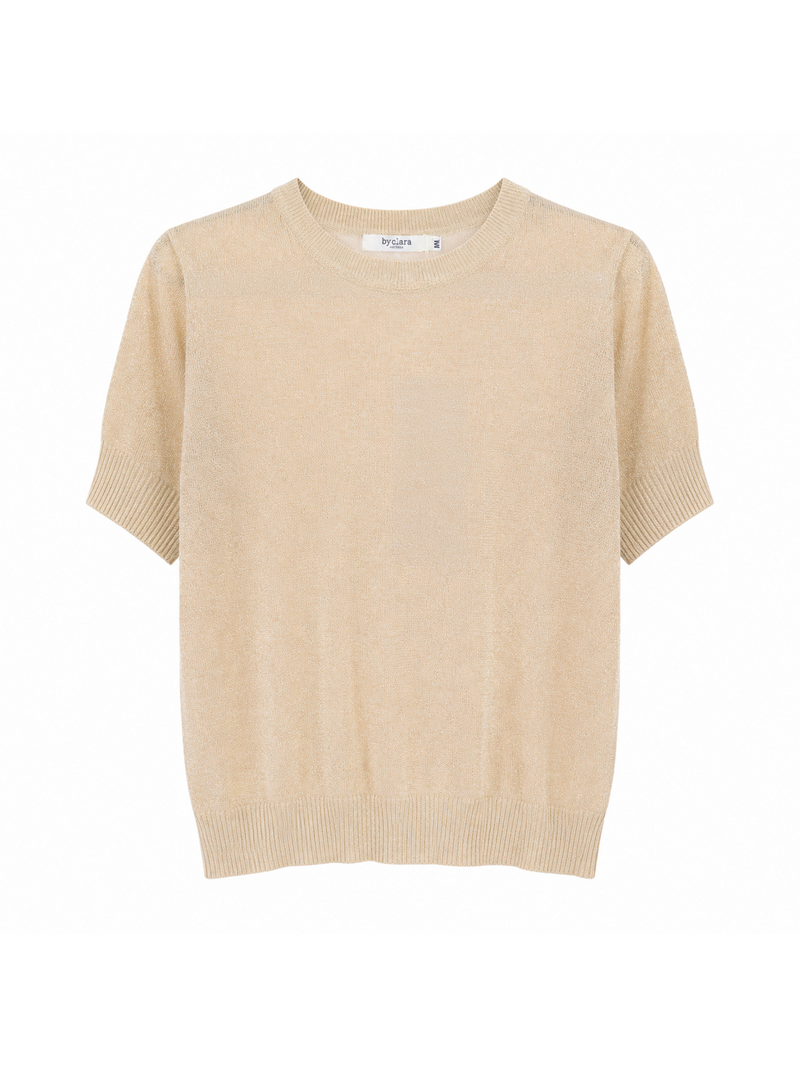 T-shirt Sparkle - Gold