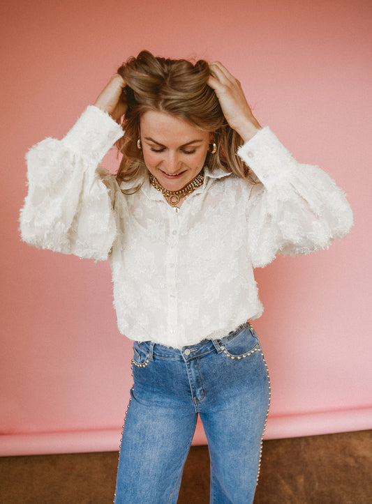 Bloom blouse - Cream