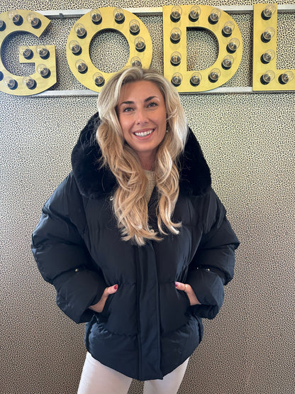 Winter Jacket Suze - Black