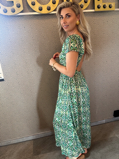 Maxi Dress Aiva - Green