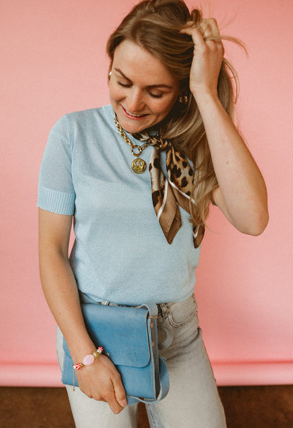 T-shirt Sparkle - Light Blue