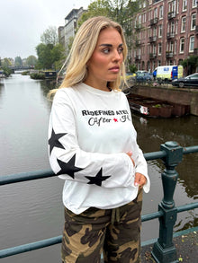 Longsleeve Atelier - Weiß