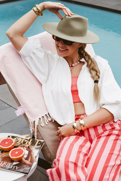 Monaco Blouse - White
