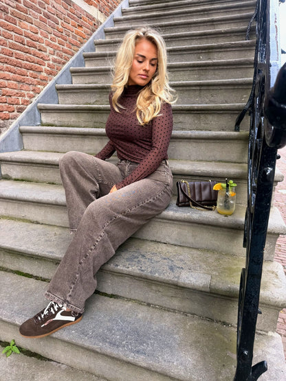 Balloon Jeans - Vintage Brown