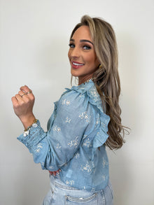 Blouse Evi - Blue