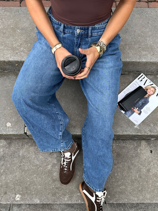 Wide Leg Jeans Lola - Denim