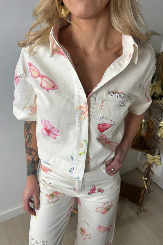 Girls Just Wanna Have Sun Blouse