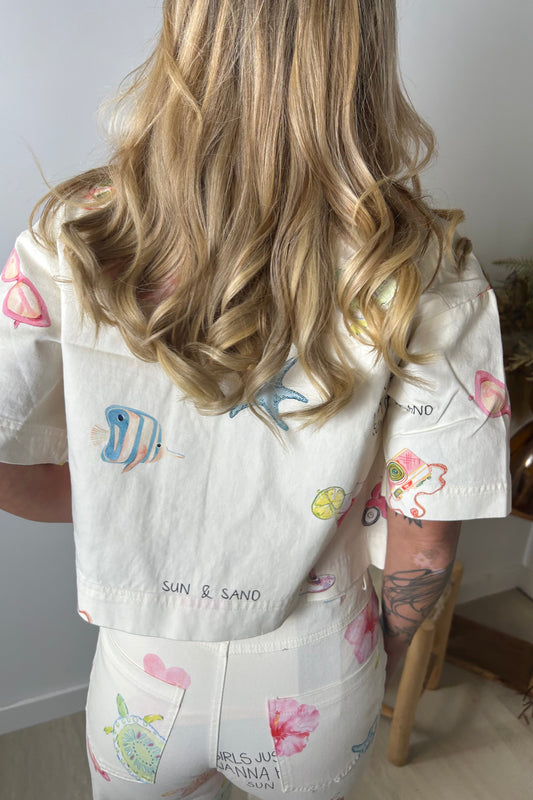 Girls Just Wanna Have Sun Blouse