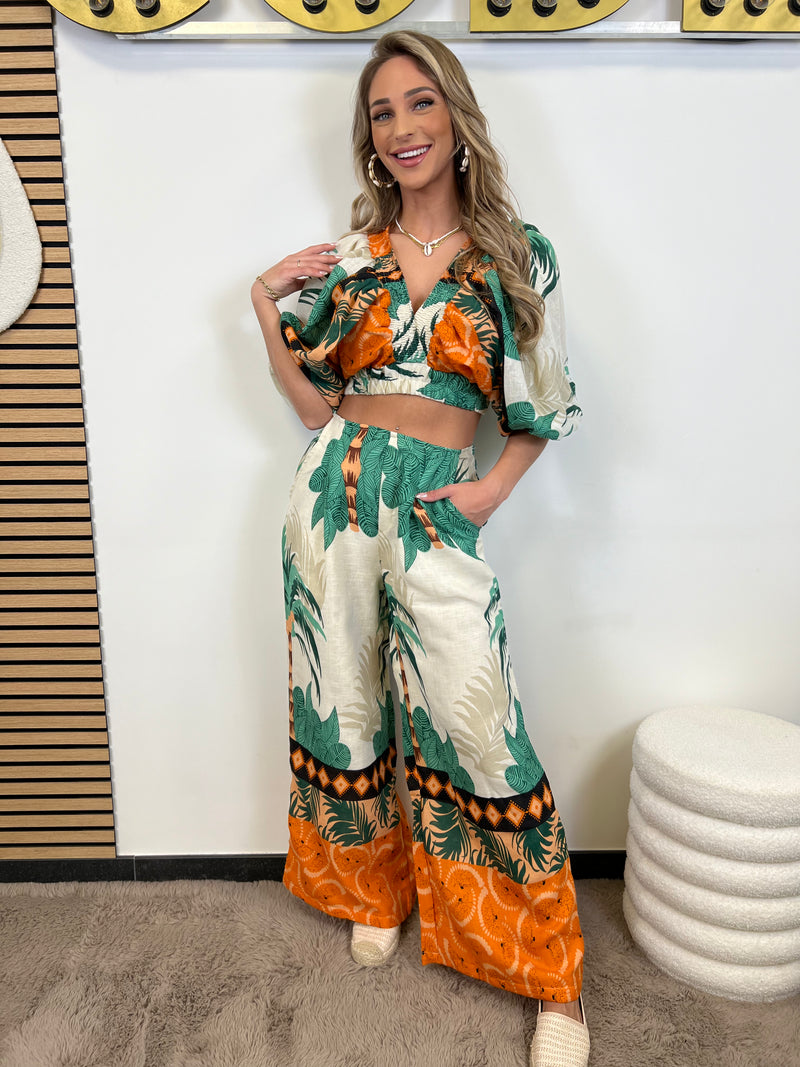 Set April - Green/Orange