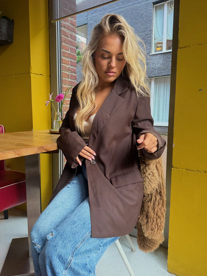 Blazer Mini Diamond - Brown