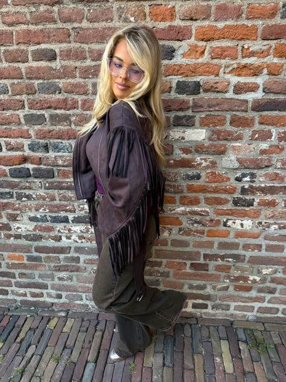 Suède Jacket Dallas