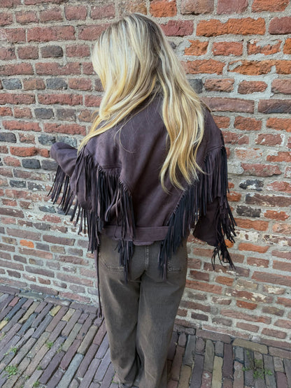 Suède Jacket Dallas