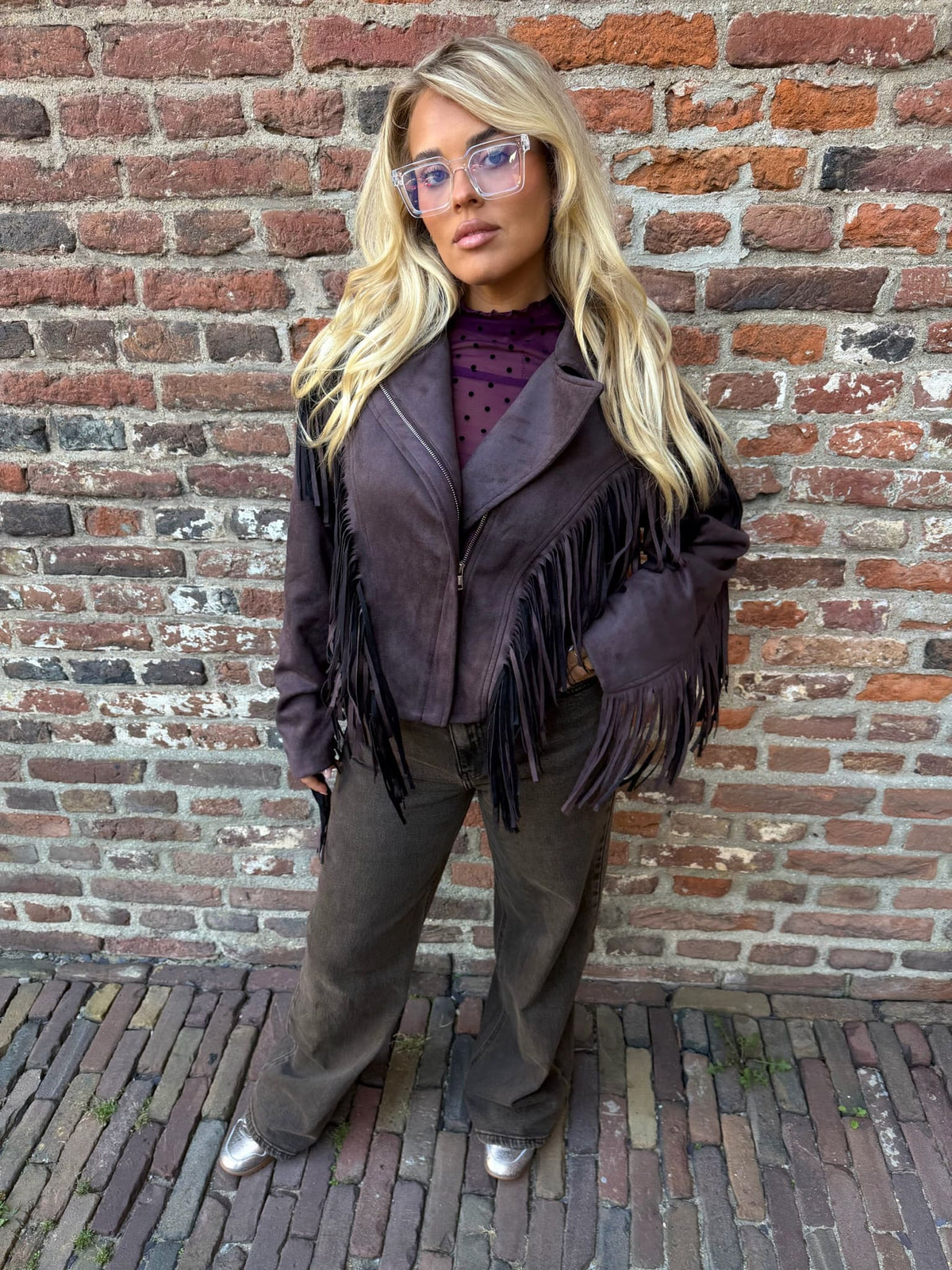 Suède Jacket Dallas