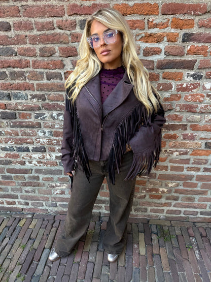 Suède Jacket Dallas