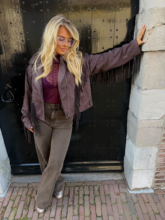 Suède Jacket Dallas