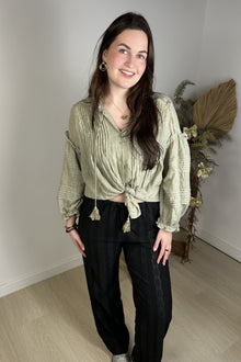 Blouse Jasmijn - Khaki
