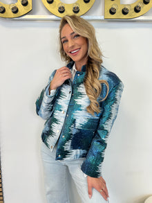 Bomber Jacket April - Blue