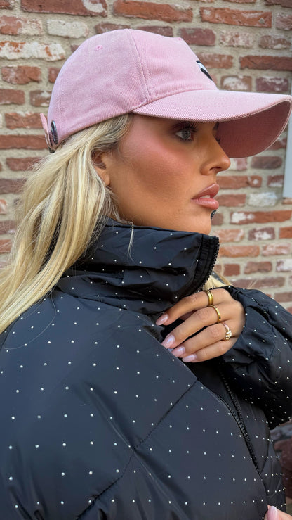 Puffer Jacket Diamond - Black