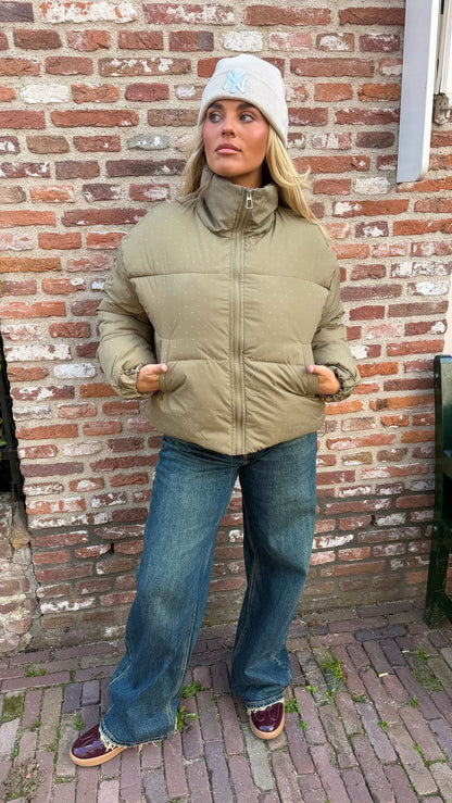 Puffer Jacket Diamond - Olive