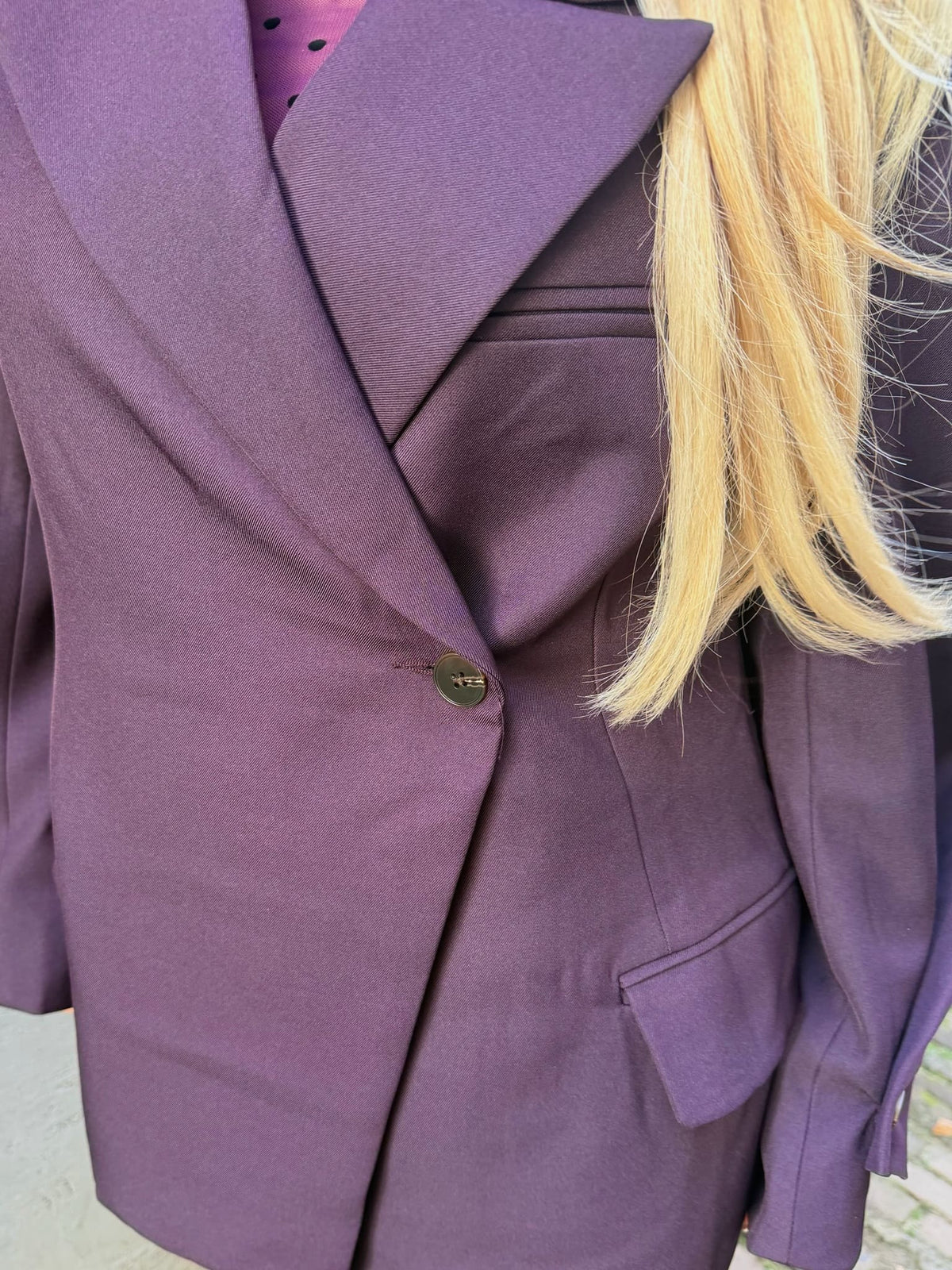 Blazer Mabel - Maroon