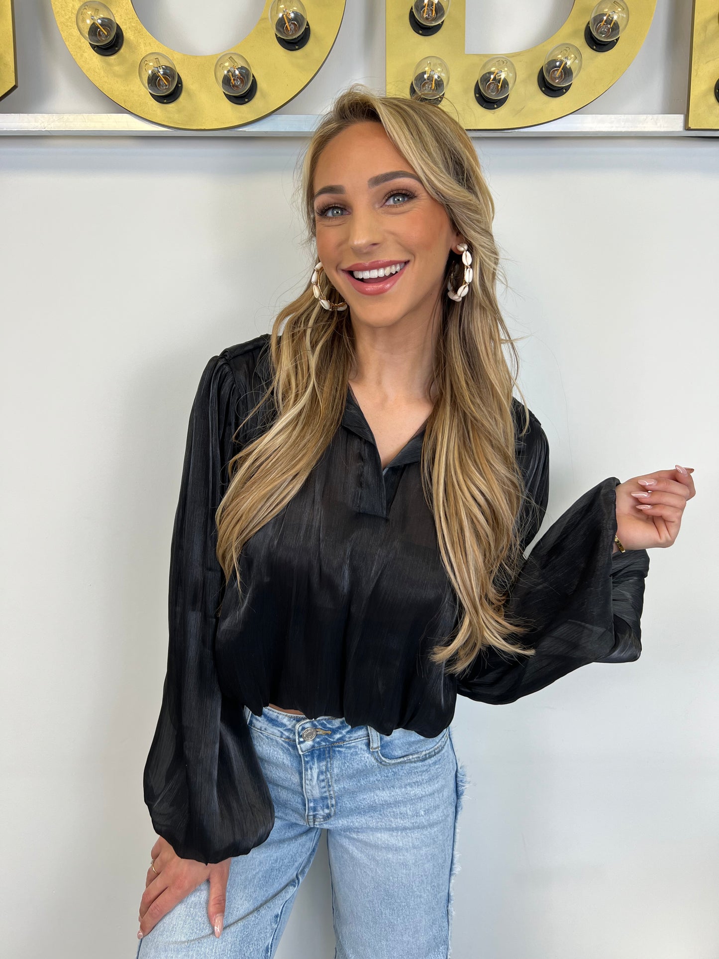 Blouse Soy - Black