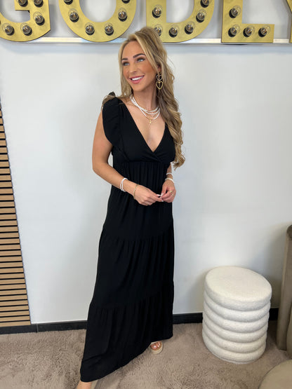 Maxi Dress Floor - Black