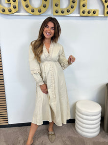 Maxi Dress Laureen - Beige