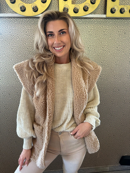 Bodywarmer Jada - Camel