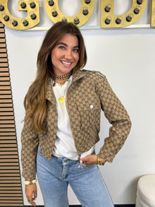 Bomber Jacket Lou - Brown