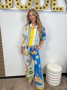 Set Lize - Blue/Yellow