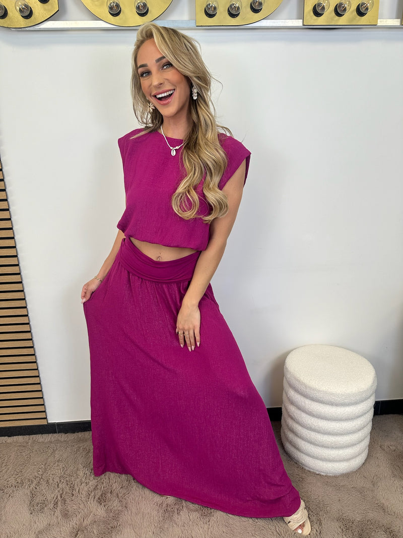 Set Flore - Fuchsia